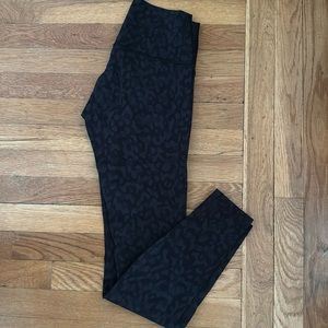 Lululemon Wunder Under Camo Print Leggings